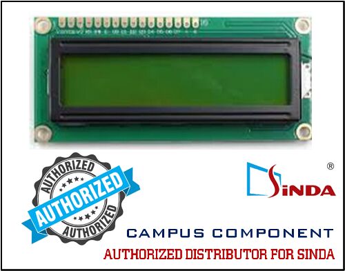 Sinda COB LCD Display, Backlight Color : Yellow, Green