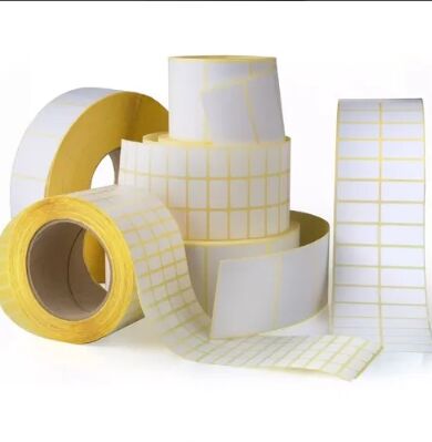 Paper Label Stock Roll, Pattern : Plain