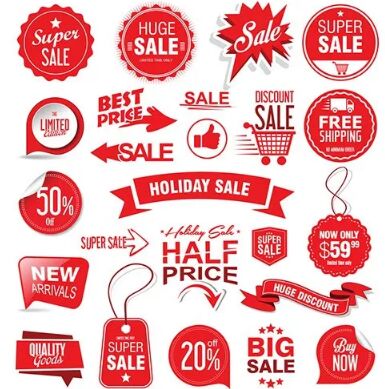 Paper Label Stickers, Pattern : Printed