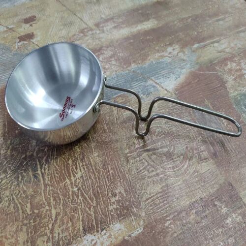 Round Aluminium Tadka Pan, For Kitchen, Color : Silver