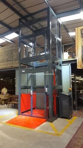 INDEL 340V Stainless Steel Hydraulic Goods Lift, Capacity : 3-4 Ton