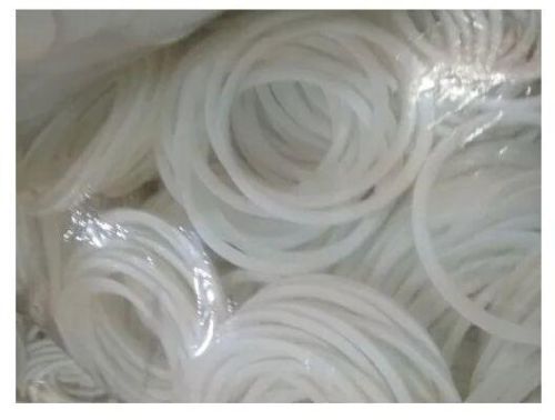 Round Plastic EPE Rings, Color : White