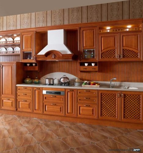 Wooden Kitchen Cabinets, Features : Fine Finishing