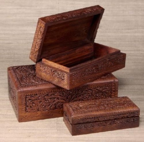 Handcrafted Decorative Wooden Box