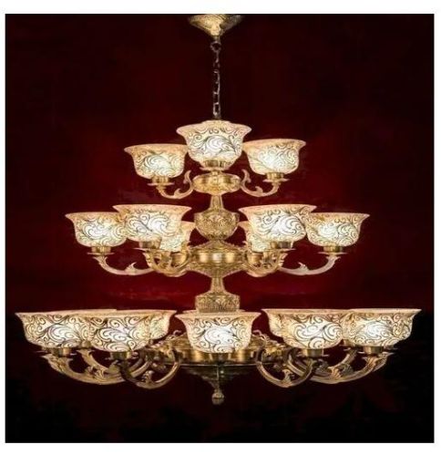 Antique Brass Chandelier