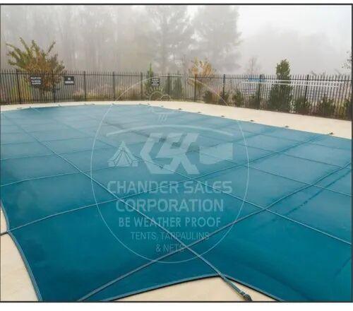 Multicolor PVC Swimming Pool Cover Sheet, Pattern : Plain