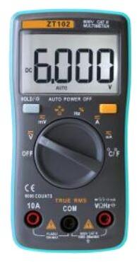 ZOTEK ZT102 PORTABLE AUTORANGING DIGITAL MULTIMETER