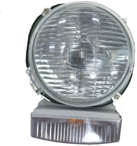 White Polished Metal APE Piaggio Headlight Assembly, For Automotive Industry