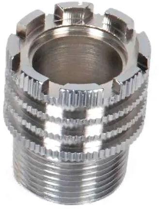 Nickle Plated Brass CPVC Insert, Color : Silver