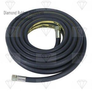 Round Rock Drill Hose, Color : Black