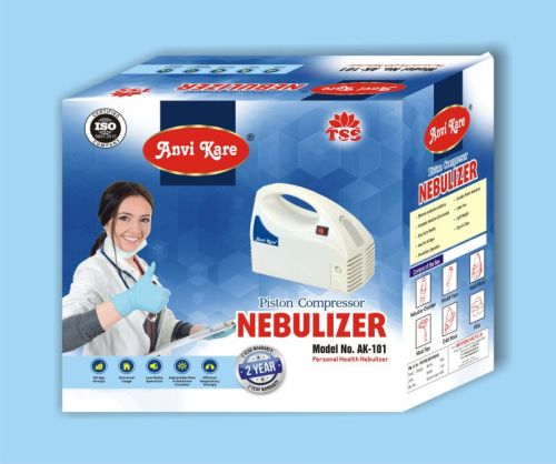 Electric Piston Compressor Nebulizer, For Hospital, Clinical Purpose, Personal Use, Packaging Type : Box