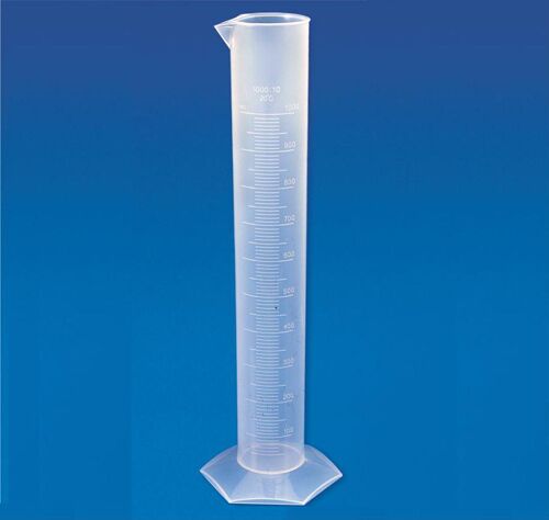 Radical Plastic Measuring Cylinder, Color : White