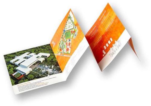 Brochures/Tri Fold Brochure Design/customized/advertising Printing/offset Printing/brochure Printing