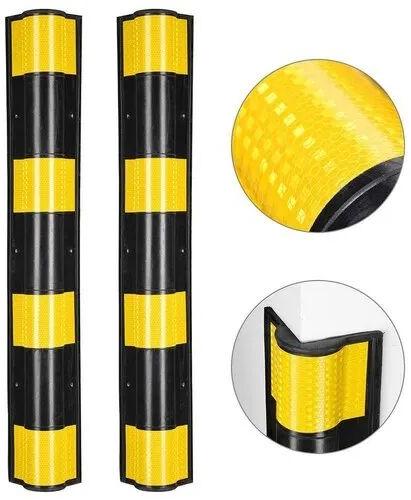 Modified ABS Plastic Rubber Corner Guard, Size : 800L*100*100**8mm;