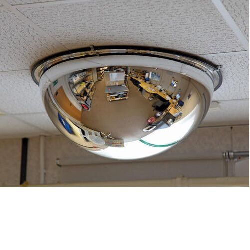 Acrylic Lens Traffic Dome Mirror