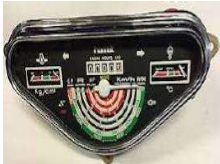 Cammy Round Mild Steel Tachometer Gauge, For Automobile Industry, Size : Standard