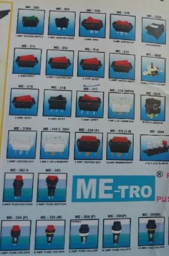 Metro Electronics Socket Rotary Switch