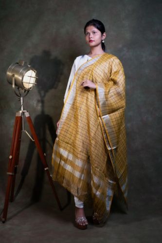 Printed Linen Dupatta, Feature : Comfortable, Shrink Resistance, Skin Friendly