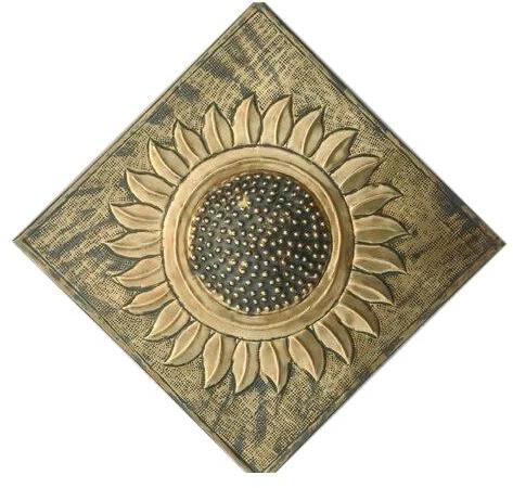 Embossed Brass Wall Tiles, Packaging Type : Box