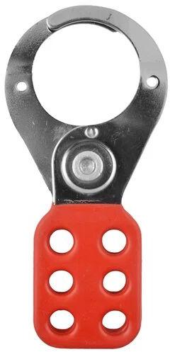 Plastic Lockout Hasp, Color : Red