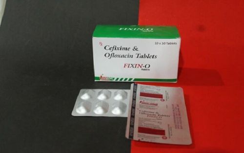 Indorich Therapeutics Cefixime Ofloxacin Tablets, Packaging Type : Alu Alu