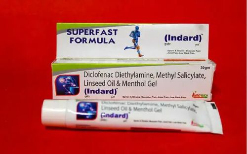 Diclofenac Diethylamine, Methyl Salicylate, Linseed Oil And Menthol Gel