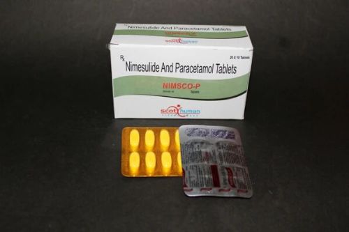 Nimseulide And Paracetamol Tablets, For CRACKED OR COLLOUSED FOOT