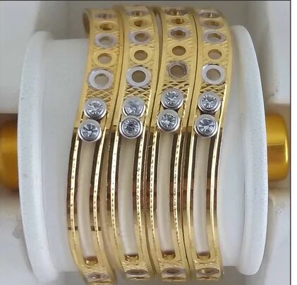 Diamond Moving Bangle