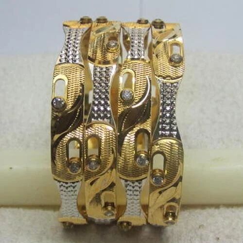 Fancy Moving Stone Bangle