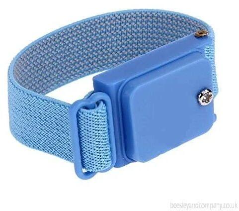 PU Cordless Wrist Band, Color : Blue