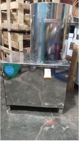 Stainless Steel Potato Peeler Machine, Color : White