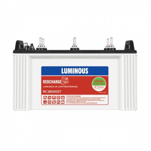 Luminous Battery RC18000ST, For Home Use, Industrial Use, Certification : ISI Certified