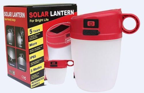 Souratek Plastic Solar Lanterns, For Easy Carry, Bulb Type : LED