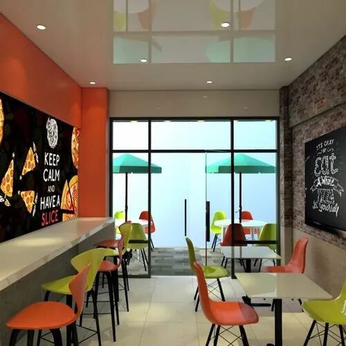 Cafe Interior Designing Service