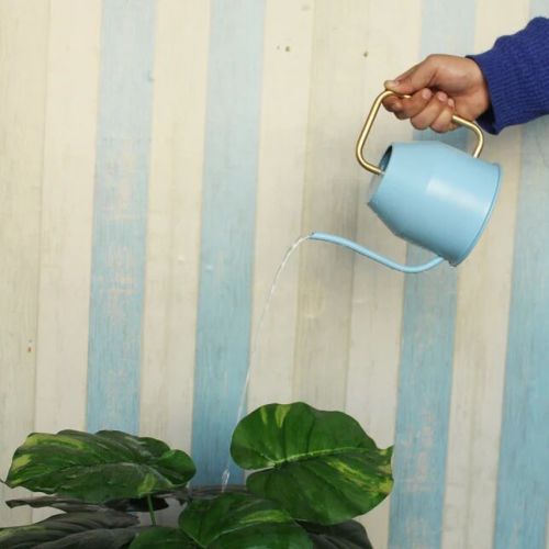 Metal Water Can, Color : Blue