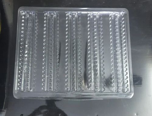 Rectangular Plastic Vacuum Forming Tray, Color : Transparent