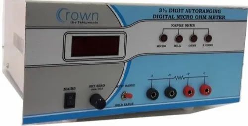 Electricity Digital Micro Ohm Meter-53C For Science Lab, Laboratory, Industrial, Research Application