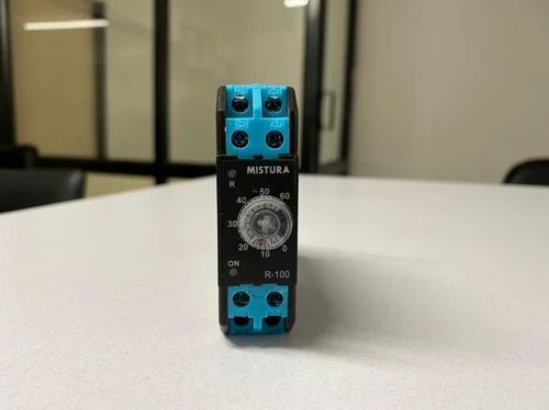 Plastic 100gm AC 50hz Polished On Delay Timer, For Power Plants, Shopping Malls, Industries, Laboratory
