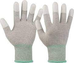 PU ESD Gloves, Size : M