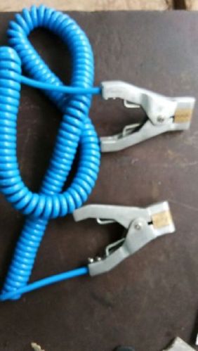 Earthing Clamp With Spiral Cable, For Electrical