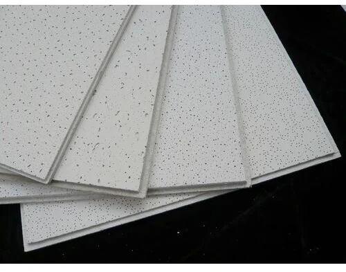 Mineral Fiber Ceiling Tile, Color : White