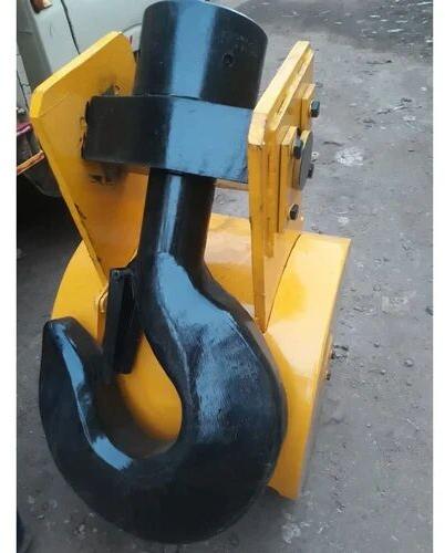 Color Coated Bottom Block Crane Hook, Capacity : 80 Ton