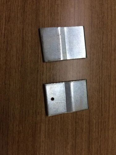 Zinc Lock Mounting Plate, Color : Silver