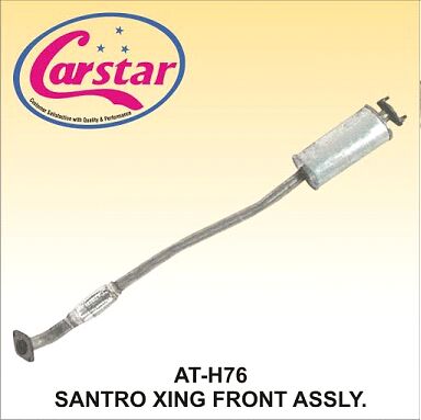 Santro Xing Front Assembly Car Silencer, Certification : ISI Certified, ISO 9001:2008 Certified