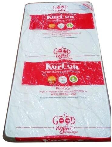 Foam Kurl On Bed Mattress, Color : White