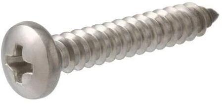 Iron Sheet Metal Screw, Length : 9.5mm To 100mm