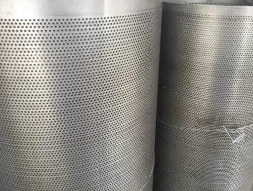 Mild Steel Perforated Sheets, Size : Min 10 Feet