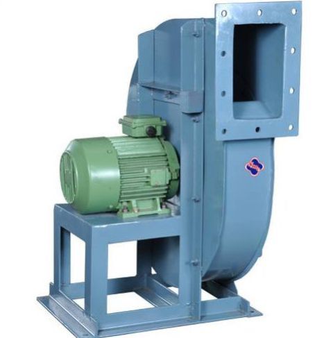 Blue Automatic Mild Steel Electric Centrifugal Blower, For Commercial Kitchen, Phase : Three Phase