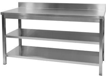 Silver Glass Stainless Steel Chat Counter, For Commercial