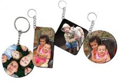 Plastic Printed Personalized Key Chain